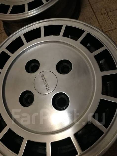 Диски old school R13, Bridgestone, 13", 1 шт, 4x114.3, 4 шт, б/у, в ...
