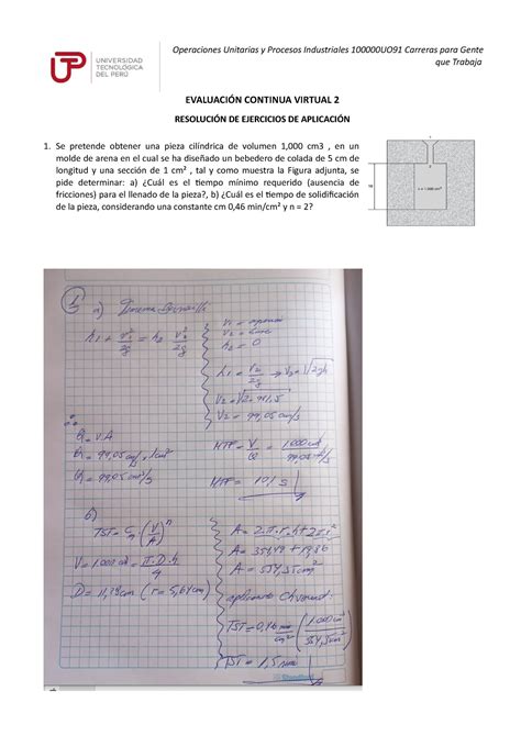 Grp U S Ejercicios Ecvirtual Operaciones Unitarias Y Procesos