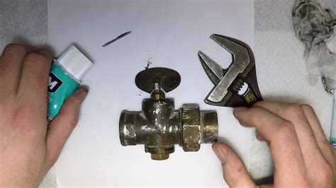 How To Fix Gas Leaks On Old Gas Cocks Gas Leak Repair Heatinggeek Youtube