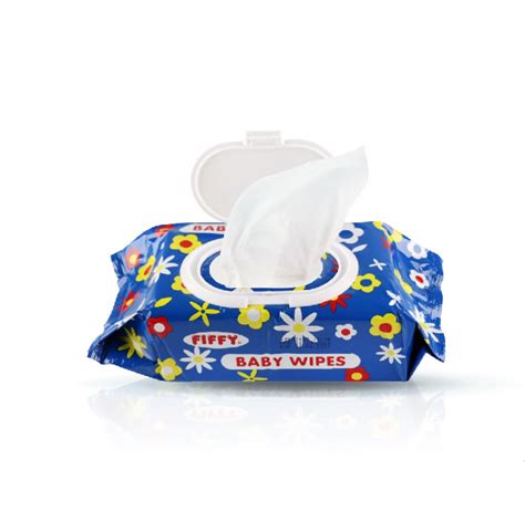 Wipes And Holders Fiffy Baby Wipes Blue 30 S X 2