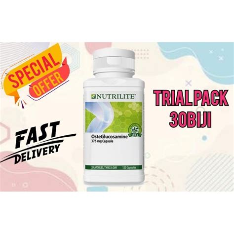 NUTRILITE OsteGlucosamine 30biji Try Pack Shopee Malaysia