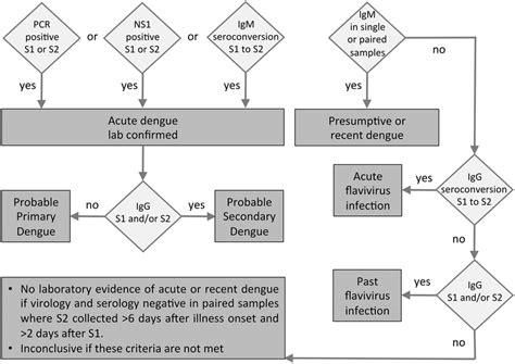 Diagnostic Algorithm For Laboratory Confirmation Of Dengue Virus