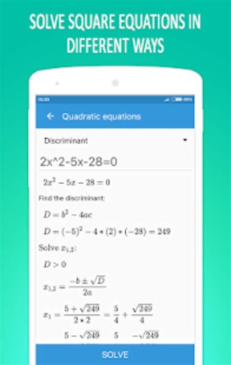 Math Equation Solver APK for Android - Download