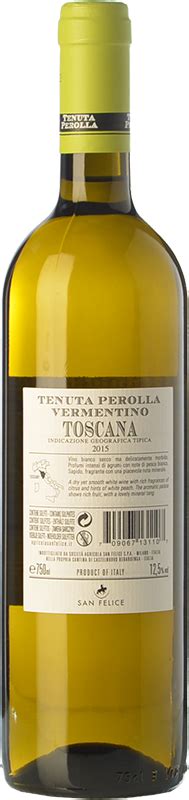 Perolla Vermentino 2016 Acquistare Vino Bianco Toscana San Felice