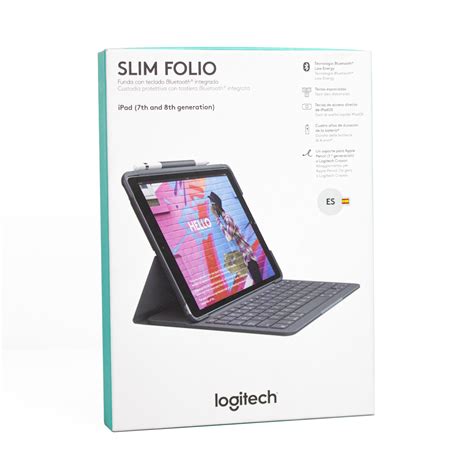 FUNDA CON TECLADO LOGITECH SLIM FOLIO PARA IPAD Punto Ahorro