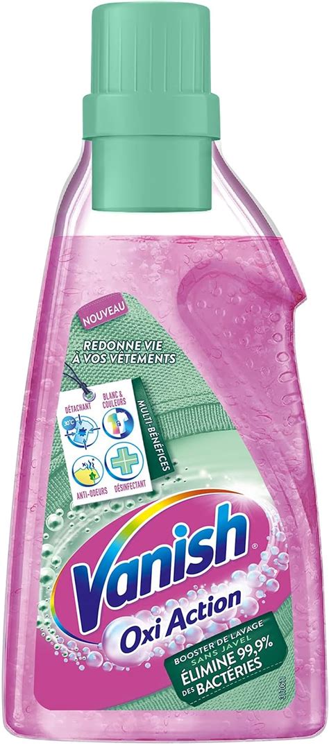 Vanish Oxi Action Booster De Lavage Desinfectant Et D Tachant Textile