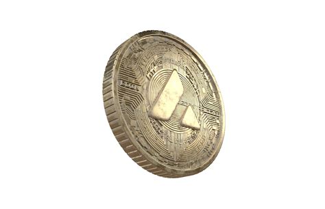 Avalanche Coin v7 006 3D model | CGTrader