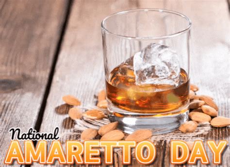 Cheers To All On Amaretto Day Free National Amaretto Day Ecards