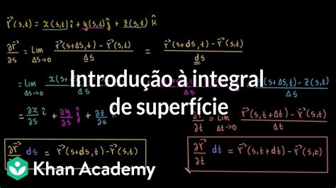 Introdução à integral de superfície YouTube