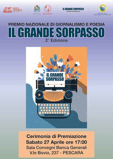 Premio Letterario Nazionale Di Giornalismo E Poesia Il Grande Sorpasso