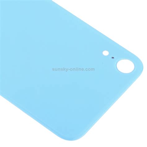 Easy Replacement Big Camera Hole Glass Back Battery Cover With Adhesive