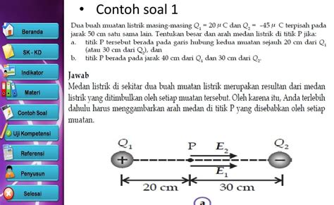 Contoh Soal Dan Pembahasan Kuat Medan Listrik Elektromagnet Medan