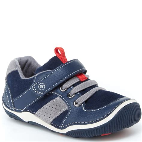 Stride Rite Toddler/Kid SRTech Wes Navy Sneaker | Laurie's Shoes