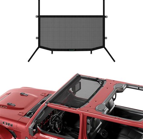 Amazon Pdklin For Jeep Jl Roof Sunshade Jlu Mesh Bikini Top Sun