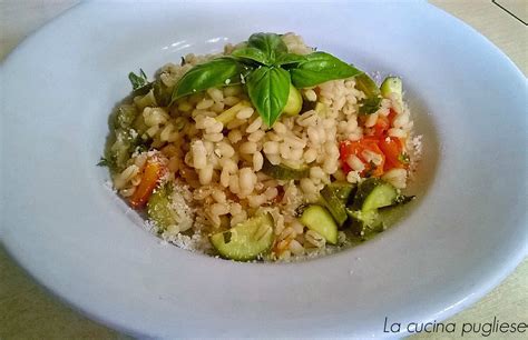 Orzo Con Zucchine E Pomodori La Cucina Pugliese