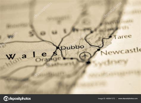 Dubbo Australia Map Stock Photo by ©aliceinwonderland2020 460641372