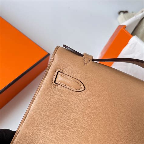 Hermes Kelly Pochette Swift M Chai Qatar Kuwait