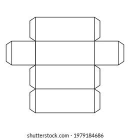 Prisma Rectangular Para Armar E Imprimir Prisma Pentagonal Para