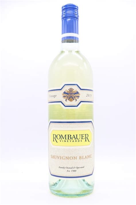 Rombauer Sauvignon Blanc 2019 Old Vine Wine And Spirits