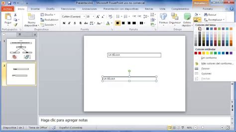 Agregar Cuadro De Texto En Power Point Youtube