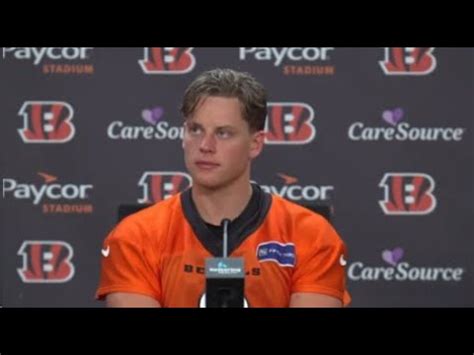 Joe Burrow Discusses His Latest Injury Recovery And Football Mortality