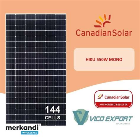 Canadian Solar Cs W Ms Mm Canadian Solar W Solar Panel