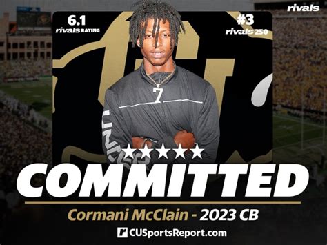 Rivals.com - Commitment Breakdown: Five-star 2023 CB Cormani McClain ...