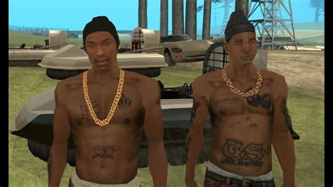 Og Loc Meets Og Loc Cj Og Loc Big Smoke Mission Gta San