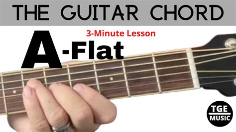 A Flat Ab Guitar Chord Youtube