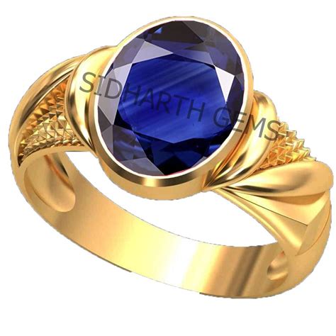 Sidharth Gems Ratti Carat Certified Original Blue Sapphire