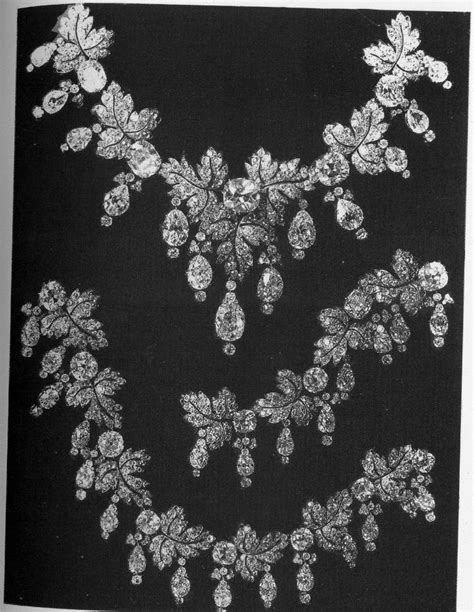 Empress Eugenie S Diamond Corsage Girdle From The Parure De Groseillier