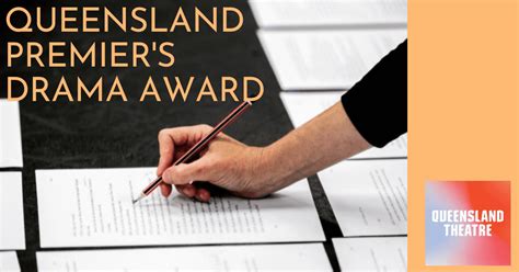 The Qld Premier S Drama Award Encourages New Works For Queensland