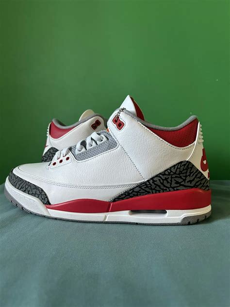 Jordan Brand Nike Air Jordan 3 Fire Red 2022 Grailed