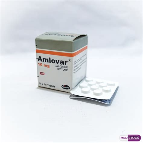 Amlovar 10mg Medstock