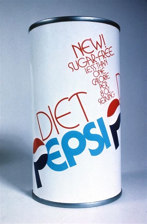 Proposed Design For The Diet Pepsi Can Fonts In Use