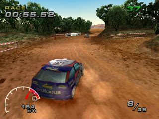 Screenshot Of WRC FIA World Rally Championship Arcade PlayStation