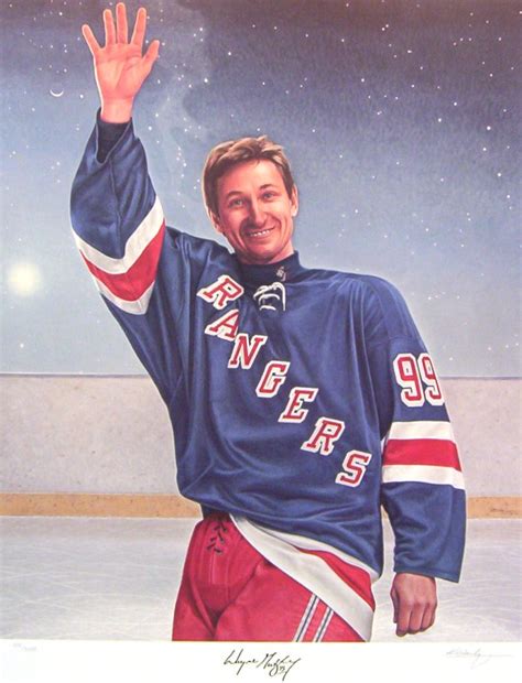 Wayne Gretzky Painting At Explore Collection Of
