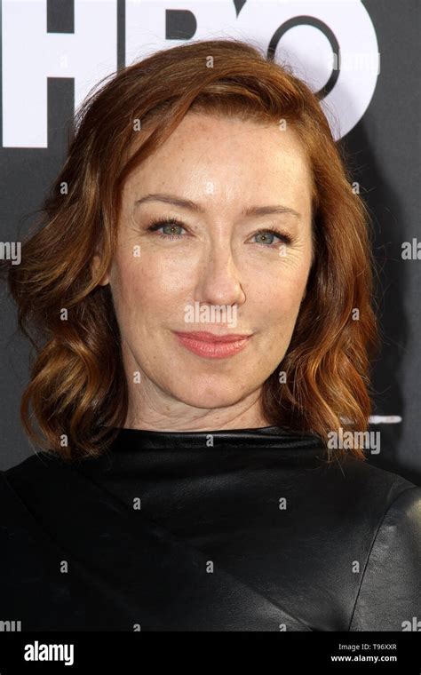 Molly Parker At The Hbos Deadwood The Movie Premiere Held At The