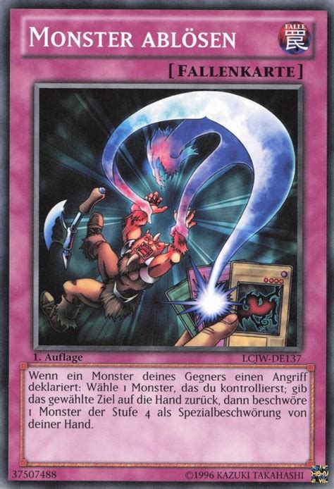 Recollectibles Sammelkarte Yugioh Karte Monster Ablösen Yu Gi Oh Karte Lcjw De137 Common