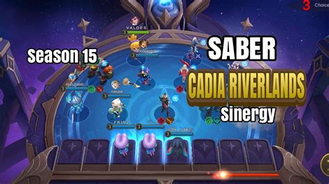 Best Meta Season 15 Saber Cadia RIVERLANDS Sinergy S15 Saber Cadia