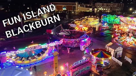 Fun Island Blackburn Funfair Fairground YouTube