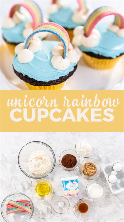 Unicorn Rainbow Cupcakes Arina Photography