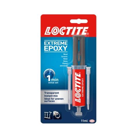 Loctite Extreme 1 Min Epoxy Glue 11ml Robert Dyas
