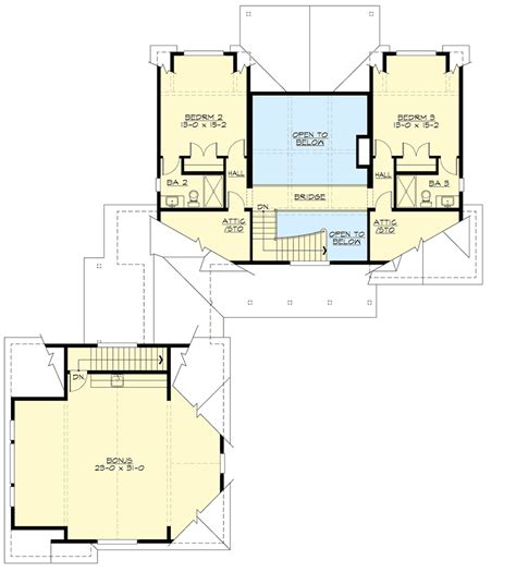 Striking 4 Bed Farmhouse Plan With Walk Out Basement 23771jd