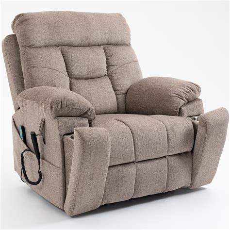 Uhomepro Oversized Power Lift Recliner Chair With Massage And Heat For