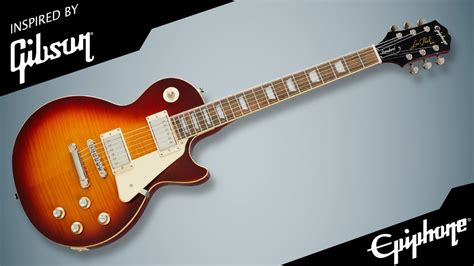 Epiphone Les Paul Standard 60s Iced Tea Sound Review YouTube