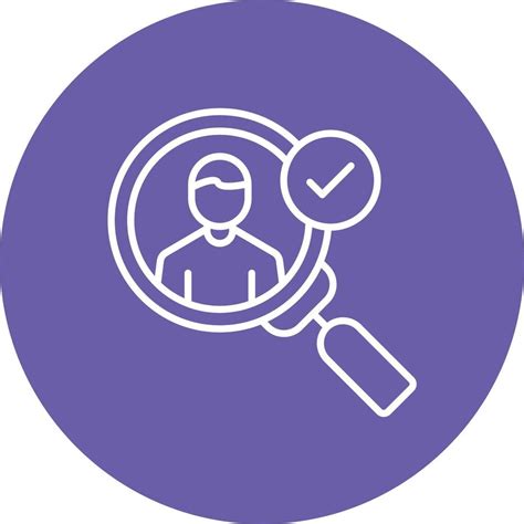 Customer Discovery Line Circle Background Icon 17628065 Vector Art At