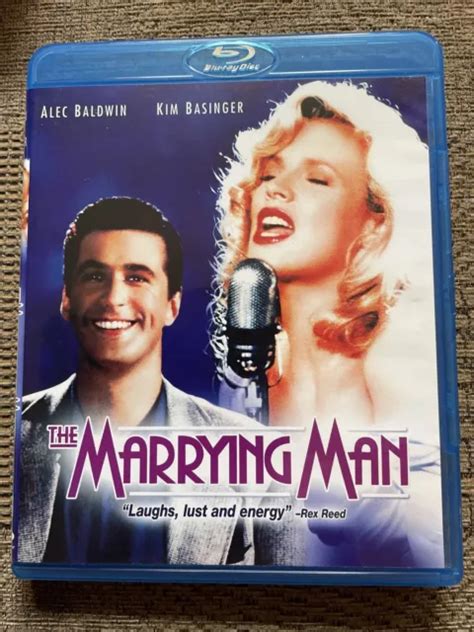 THE MARRYING MAN Blu Ray Kim Basinger Alec Baldwin US Import