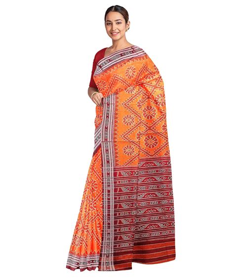 Buy NUAPATANAPATA Women S Sambalpuri Saree Of Odisha Sambalpuri