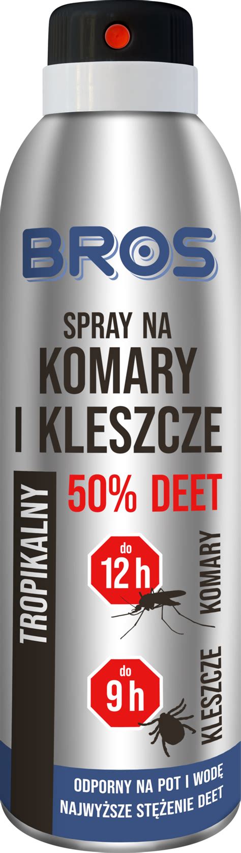 BROS Spray Na Komary I Kleszcze 50 DEET